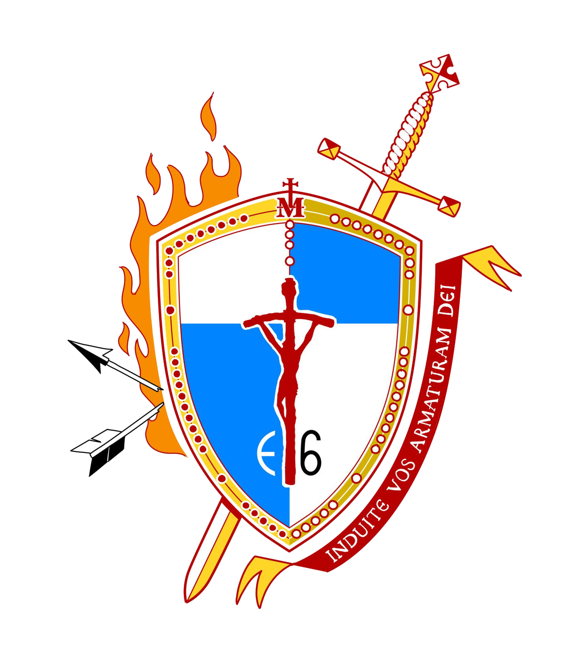 E6 Catholic Men's Conference Logo